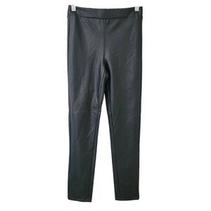 Joes Faux Leather Pants Womens Size XS Black Vegan Party